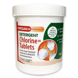 PN593 XS Detergent Chlorine Tablets